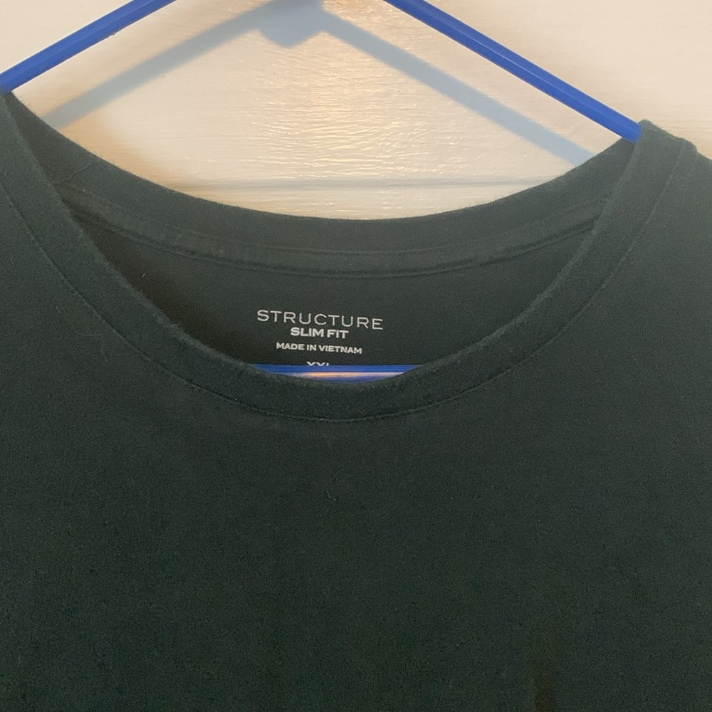 Men’s XXL Structure Green Shirt